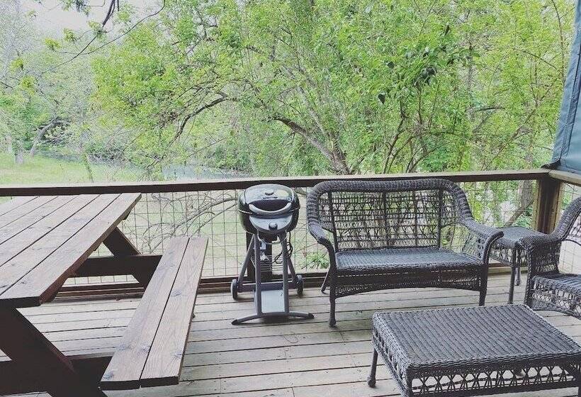 9 Son S Geronimo   Birdhouse Cabin