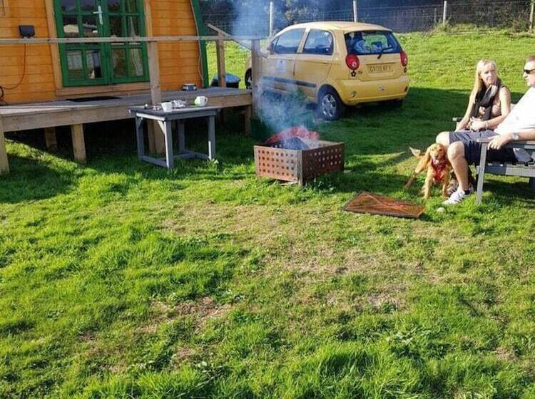 בית מלון כפרי Lovely Glamping Dream Pod In St Austell, Cornwall