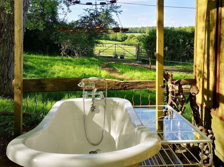 酒店 Gorgeous Horsebox At Glamp In Style In East Sussex