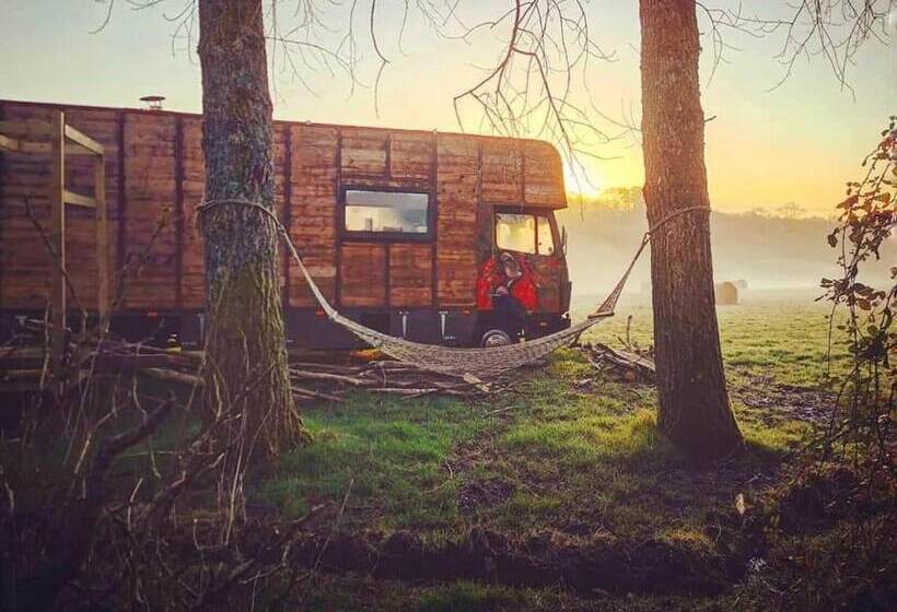 酒店 Gorgeous Horsebox At Glamp In Style In East Sussex