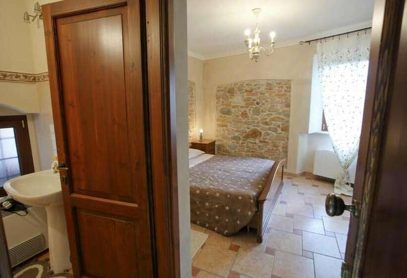 פנסיון Double Bedroom In Characteristic Medieval Village Of Lerma