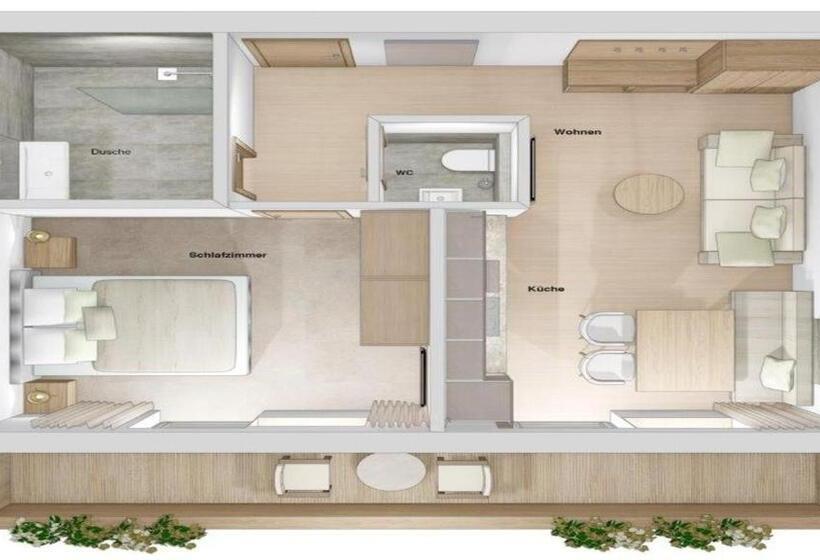 ホテル Bäckerei Schranz