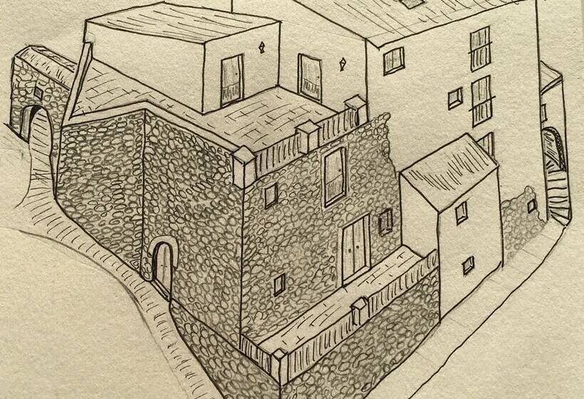 דירת נופש Large Medieval House In National Park, Super View