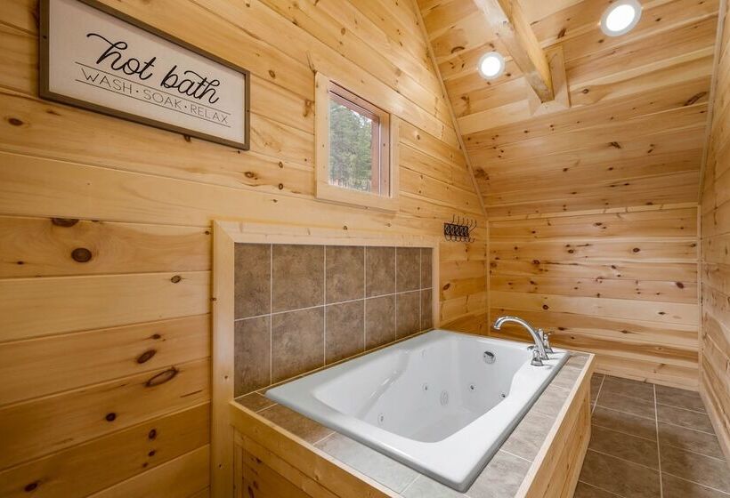 Bear Necessities   3 Bedrooms, 3 Baths, Sleeps 10 3 Cabin By Redawning