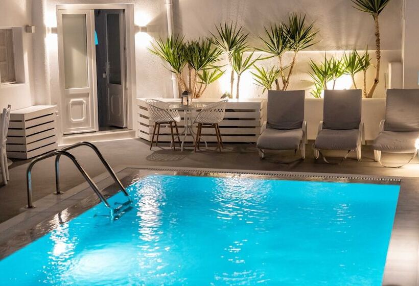 Residencia Beautiful 4 Bed Cave House Near Fira, Private Pool