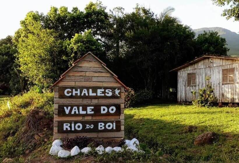 فندق Chalés Vale Do Rio Do Boi