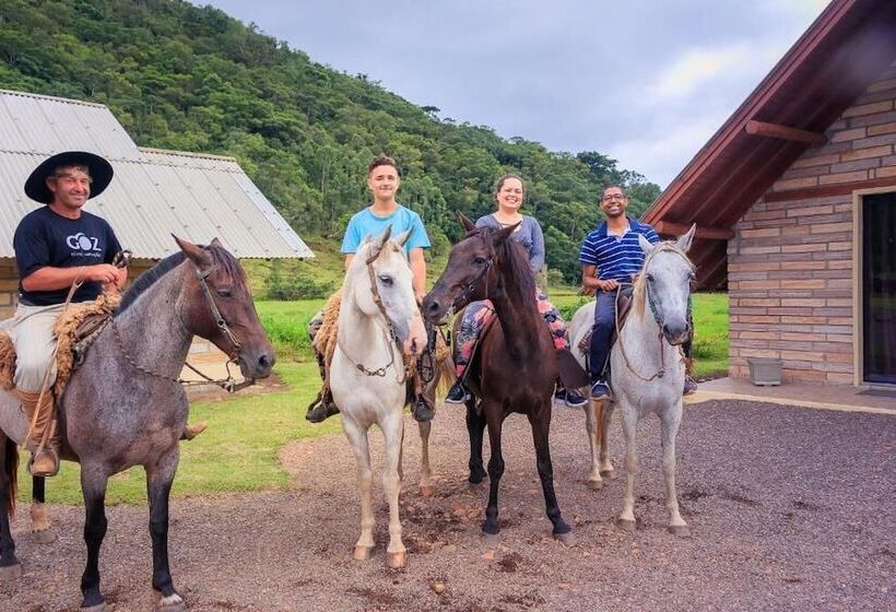 فندق Chalés Vale Do Rio Do Boi