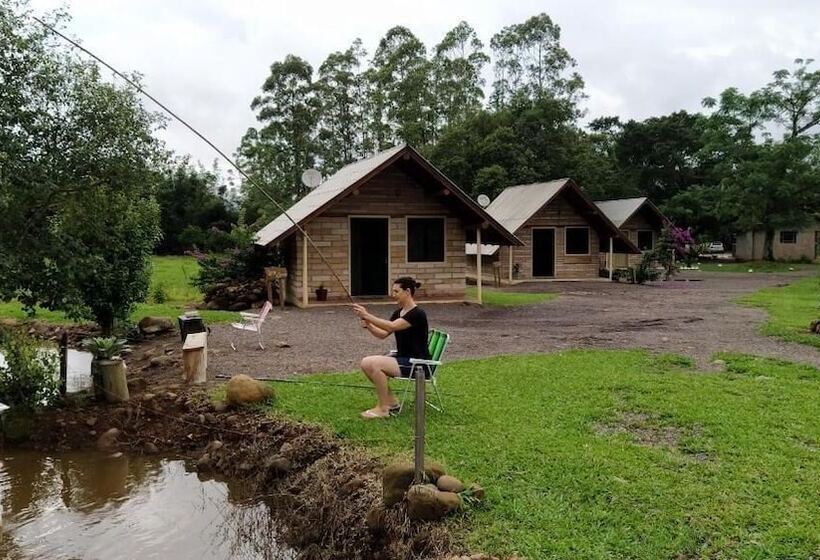 فندق Chalés Vale Do Rio Do Boi