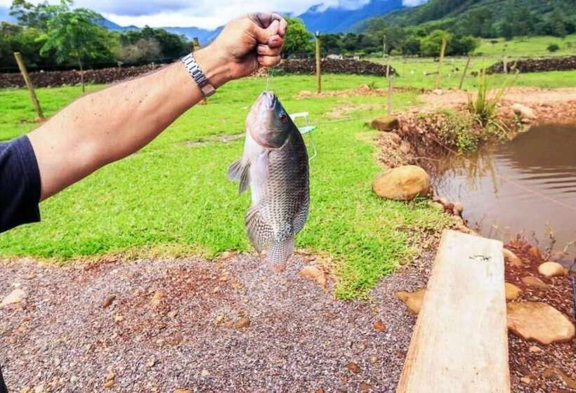 فندق Chalés Vale Do Rio Do Boi