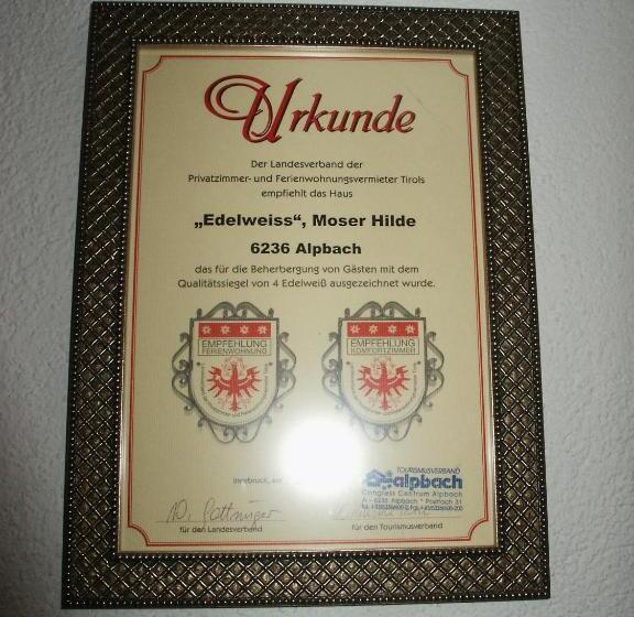 Bed and Breakfast Pension Edelweiss