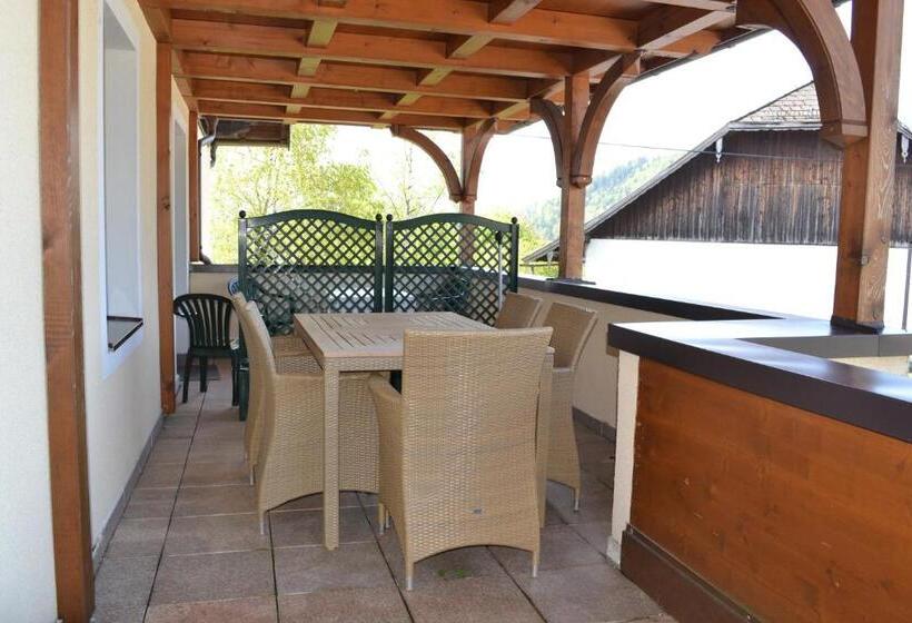 مبيت وإفطار Appartements Ferienwohnungen Alpenblick