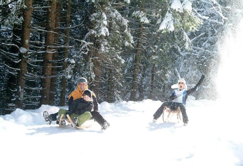 مبيت وإفطار Appartements Ferienwohnungen Alpenblick