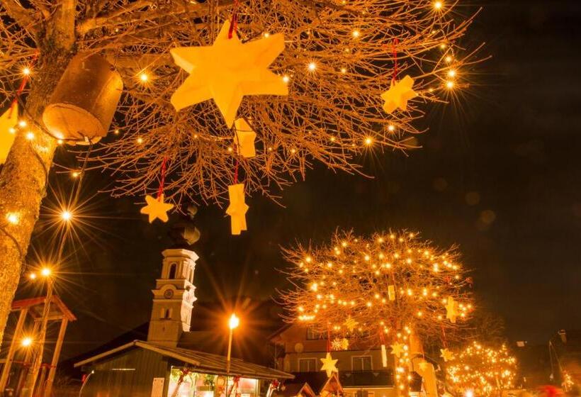 مبيت وإفطار Appartements Ferienwohnungen Alpenblick