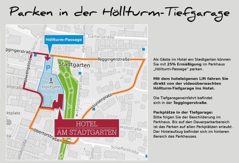 Отель Am Stadtgarten