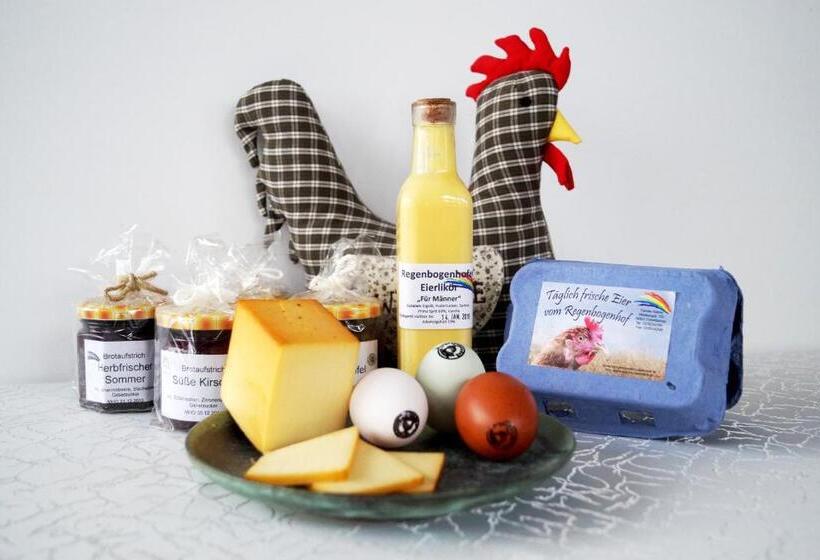 Отель Regenbogenhof Rudelswalde