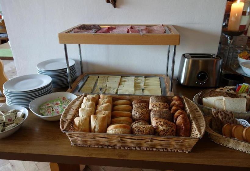 민박 Pension Am Waldesrand