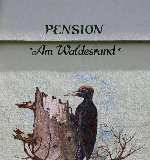 민박 Pension Am Waldesrand