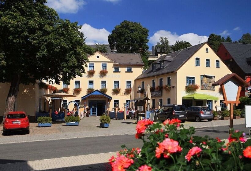 Отель Erbgericht Buntes Haus