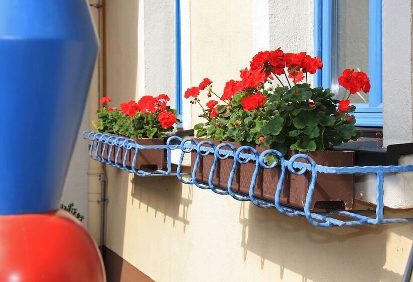 Отель Erbgericht Buntes Haus