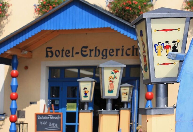 Отель Erbgericht Buntes Haus