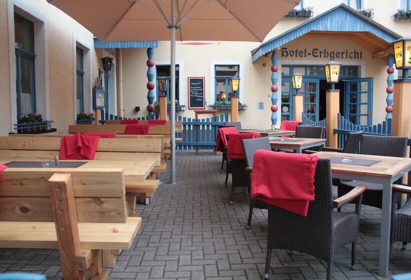 Отель Erbgericht Buntes Haus