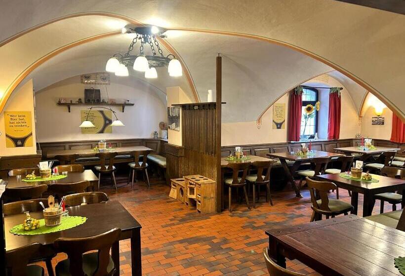 بنسيون Brauereigasthof Zur Münz Seit 1586