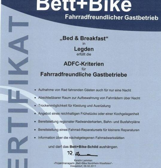 Bed & Breakfast In Legden