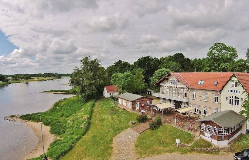 호텔 Elbterrasse Wörlitz