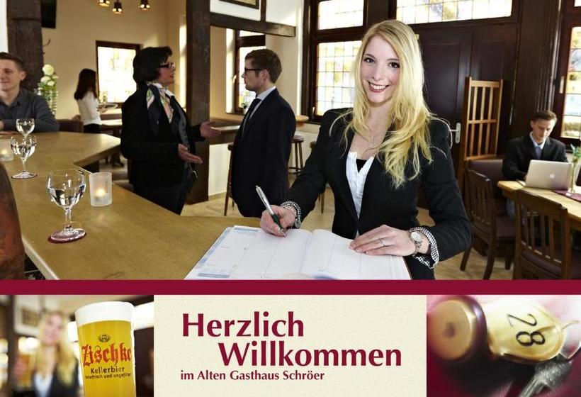 펜션 Altes Gasthaus Schröer