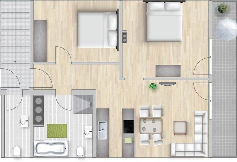 膳宿费 Das Schönanger Ferienwohnungen