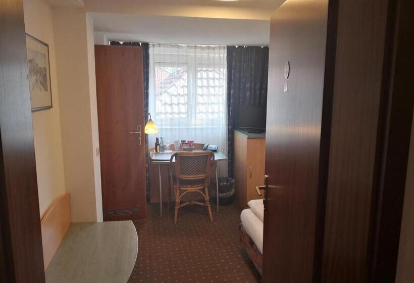 酒店 Pension Am Heusteig