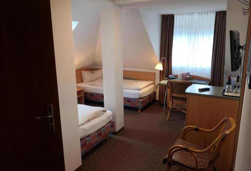 酒店 Pension Am Heusteig