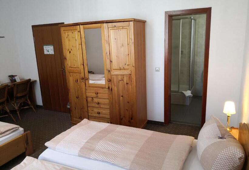 酒店 Pension Am Heusteig