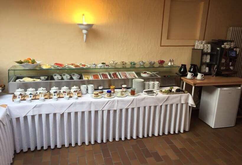 호텔 Zum Anker Thulls Restaurant