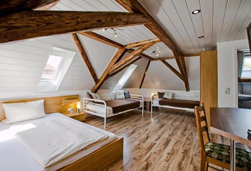 펜션 Landgasthaus Kreuz Beim Tom