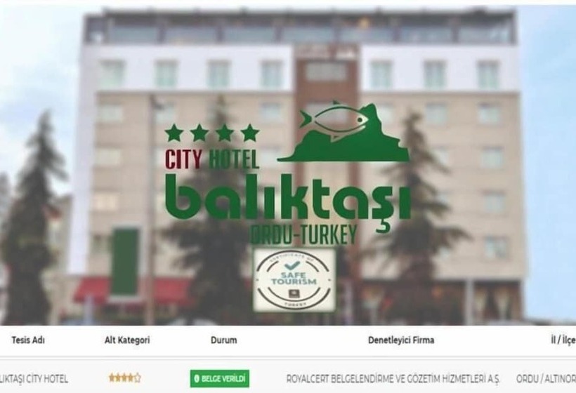 ホテル Baliktasi City