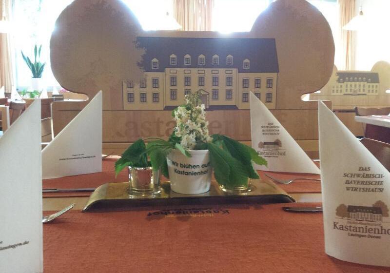 Отель Restaurant Kastanienhof Lauingen