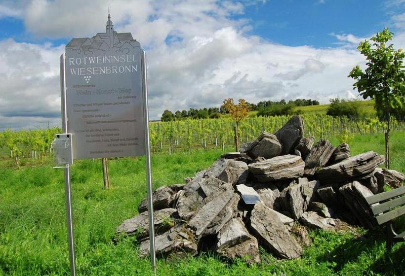 펜션 Landhotel Und Weingasthof Schwarzer Adler