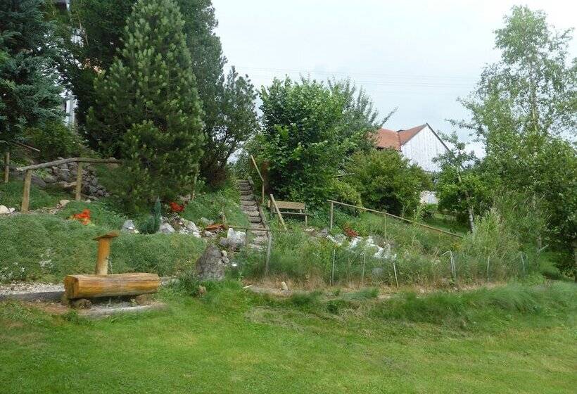 Log Cabin In Bavaria With Covered Terrace