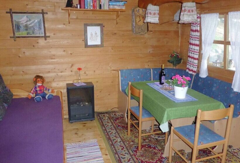 Log Cabin In Bavaria With Covered Terrace