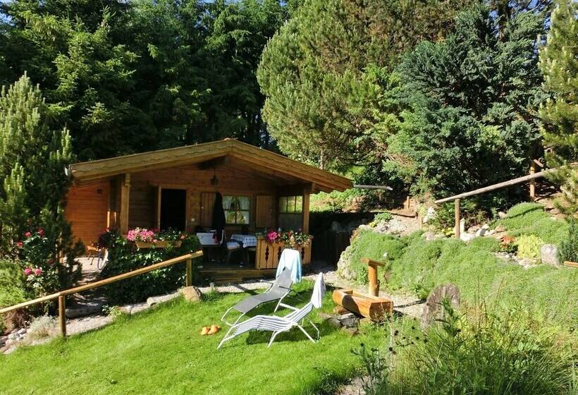 Log Cabin In Bavaria With Covered Terrace