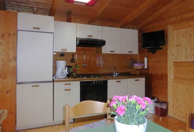 Log Cabin In Bavaria With Covered Terrace