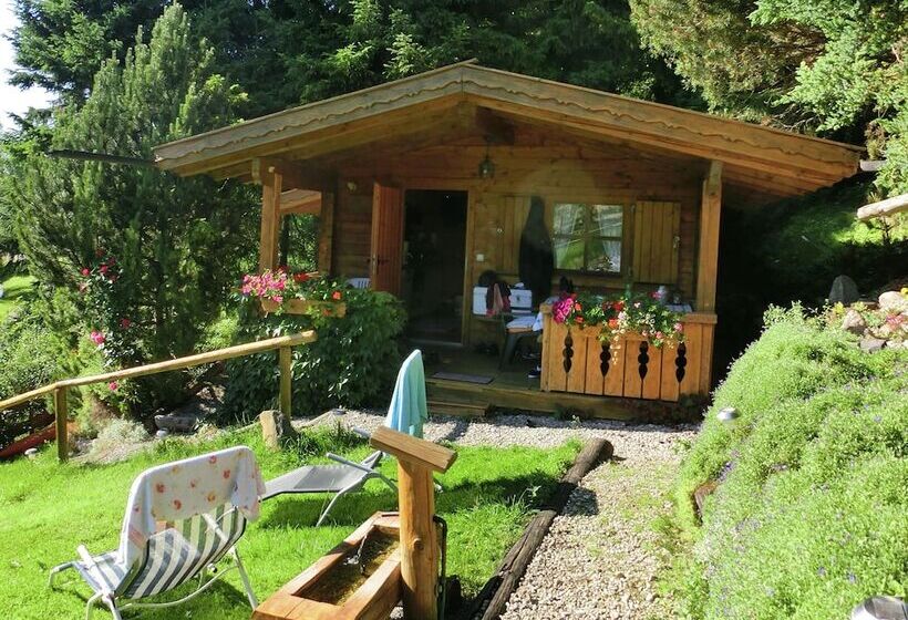 Log Cabin In Bavaria With Covered Terrace