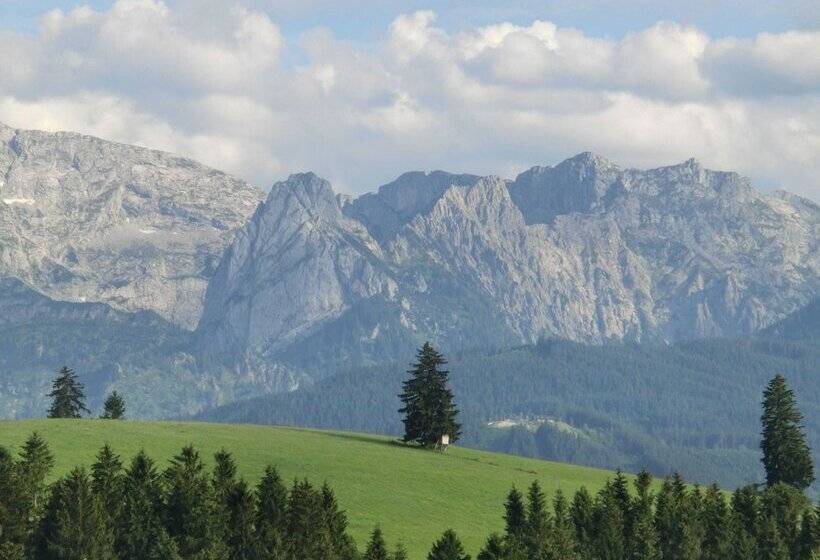 Log Cabin In Bavaria With Covered Terrace