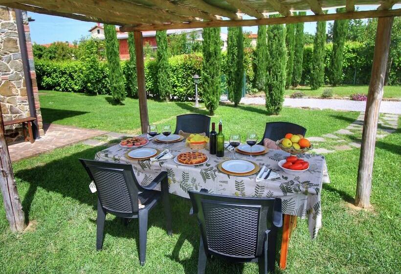 Lush Apartment In Lucignano With Pool