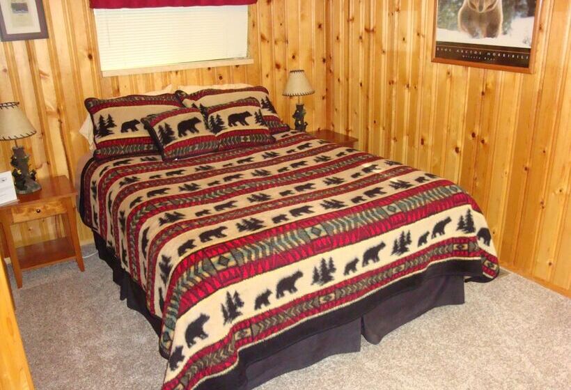 בית מלון כפרי Yellowstone Wildlife Cabins