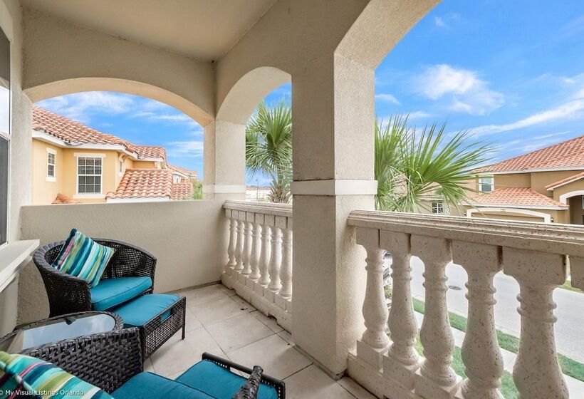 Impressive Waterfront Retreat Near Disney With Cinema Room   5bd/4ba Ph   Rav5341