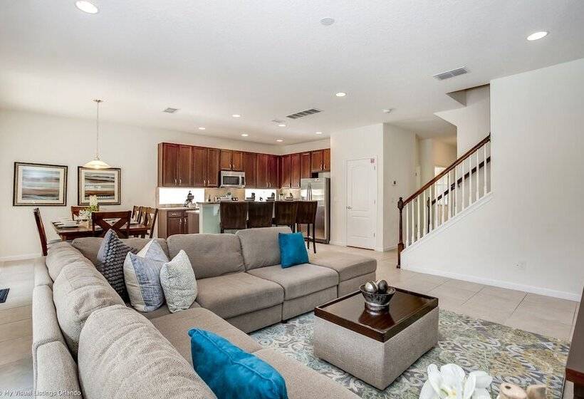 New Listing   Spacious Disney Area Pool Home With Amazing Resort Amenities! 6bd/5ba