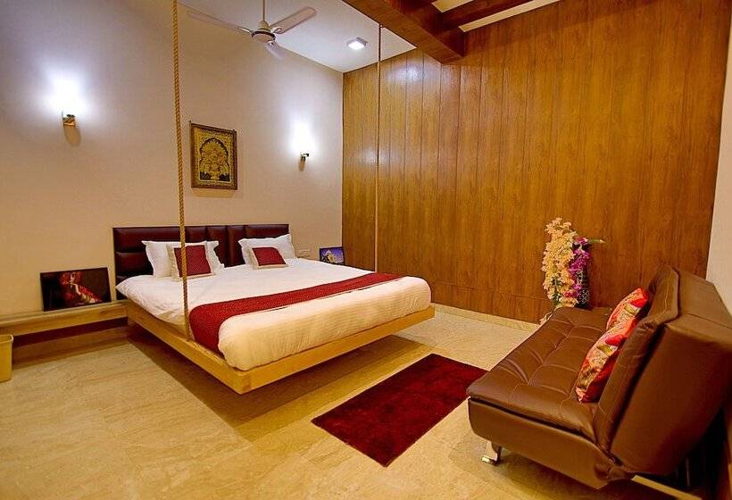 ペンション The Hideout Agra   Boutique Homestay Near Taj