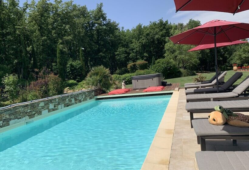 민박 Chambres D Hôtes La Dryade